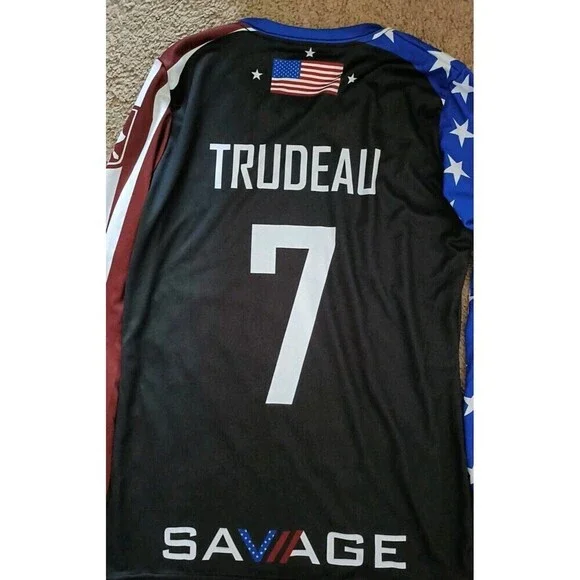 USA Quidditch Performance Shirt IQA Small Trudeau 7 Savage Apparel Harry Potter - Picture 5 of 9